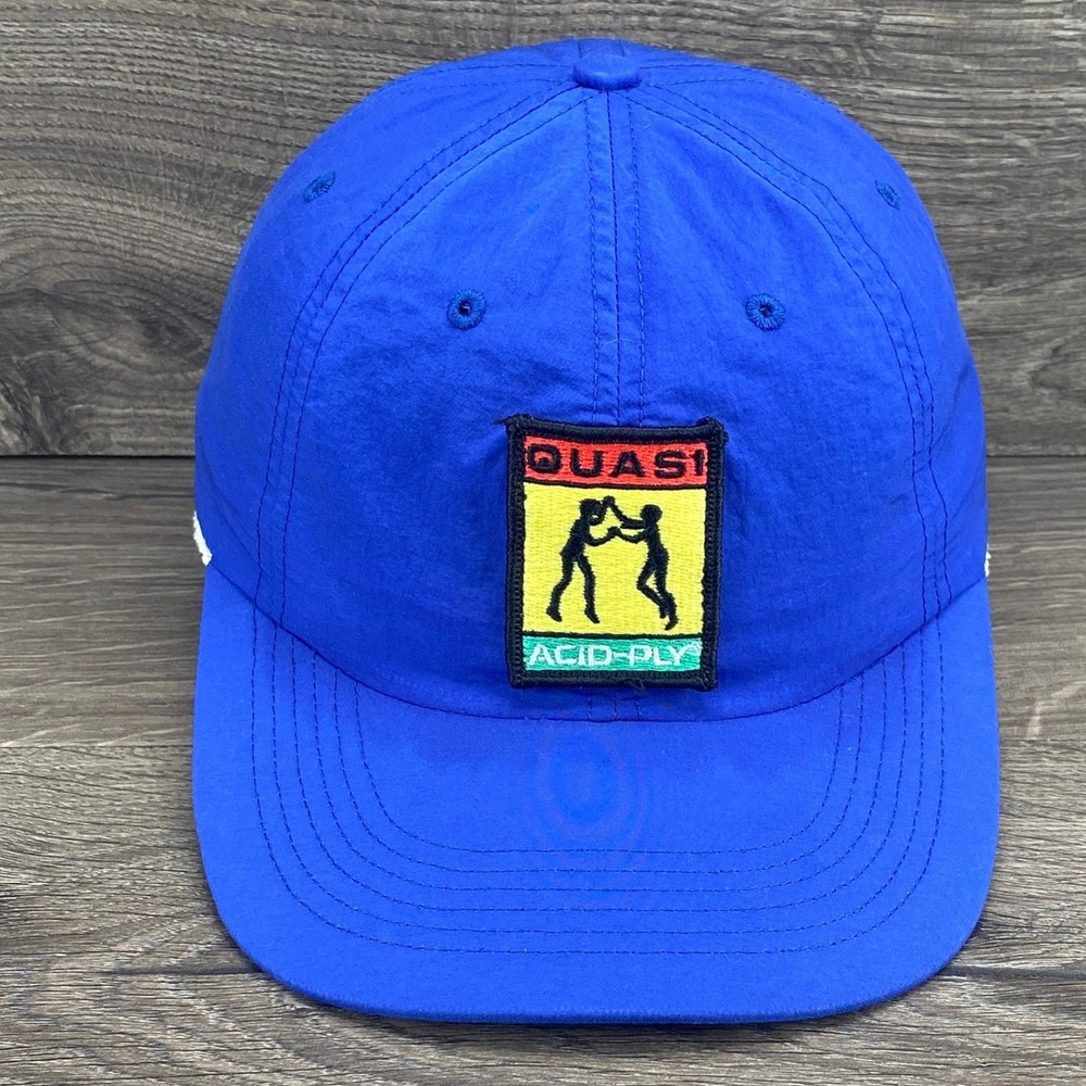 Quasi Hat Cap‎ Snap Back Blue Mens Skateboarding Streetwear Acid-Ply